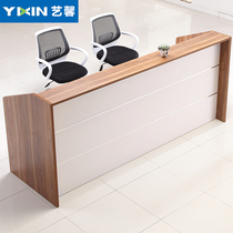 Cashiers Desk Corner Reception Desk Brief Modern Counter Front Desk Beauty Salon Small Shop Front Desk