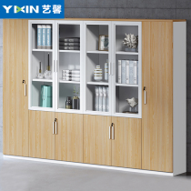 Office filing cabinet data Cabinet financial room with lock storage file cabinet wooden high cabinet boss room bookcase furniture