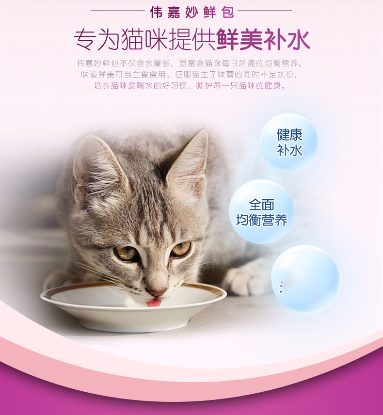 Wei Jia Cheng cat gói tươi tuyệt vời 12 gói Wei Jia Cheng mèo thức ăn ướt gói mèo ăn nhẹ mềm đóng hộp thực phẩm hỗn hợp thức ăn cho mèo - Đồ ăn nhẹ cho mèo bánh cho mèo