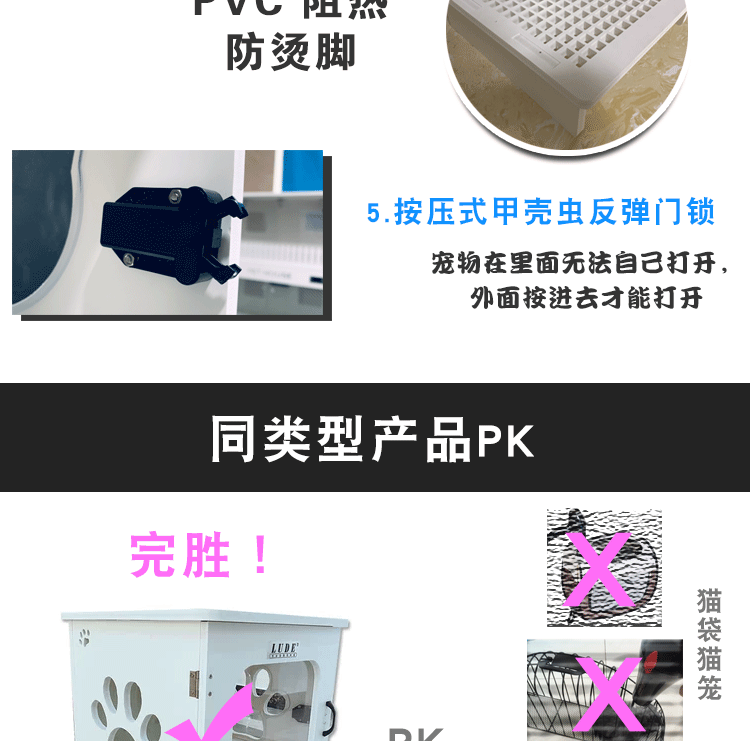 Thông minh hộp sấy mèo cưng chó nhỏ chó tắm thổi tóc tự động thổi thủy sản giường mèo nhà - Cat / Dog Beauty & Cleaning Supplies lược chải lông mèo rụng