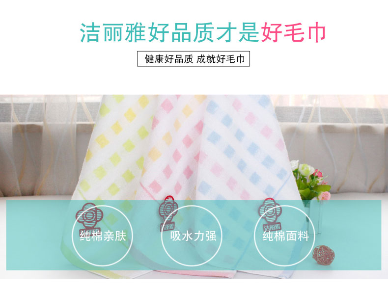 3 Jie Ya nạp mềm, thấm bông khăn cartoon khăn bông gạc nhỏ để rửa Khăn nhà - Khăn tắm / áo choàng tắm khăn tắm cho trẻ sơ sinh
