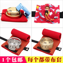  Stainless steel moxibustion box Portable moxibustion household whole body portable pure copper moxibustion tank Moxibustion strip Moxibustion box Moxibustion box