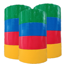 Special tape for decoration floor protective film without leaving tape base tape double-layer non-woven super station tape