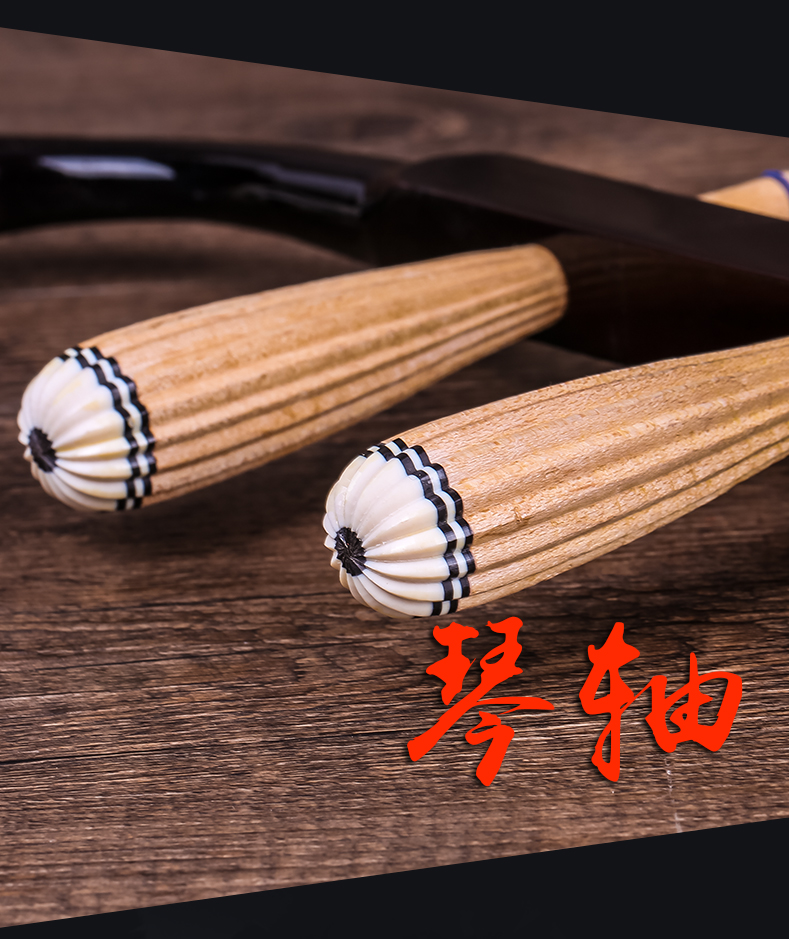 Tô Châu màu gỗ đàn nhị nhạc cụ bắt đầu tập chơi Huqin trẻ em người lớn phổ quát đàn nhị để gửi một bộ phụ kiện đầy đủ - Nhạc cụ dân tộc sáo trúc mão mèo
