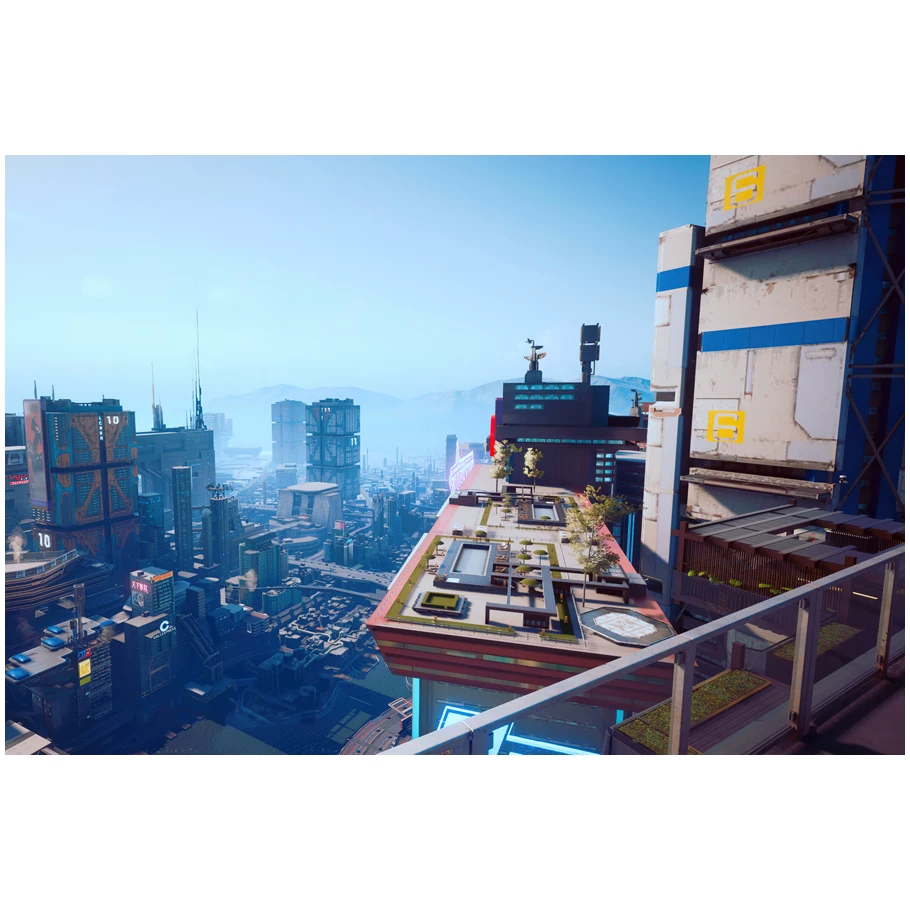 Постер игры Cyberpunk 2077, периферийное спортивное авто, металлический стиль, настенное стикер-комната, общежитие, спальня, декоративная картина