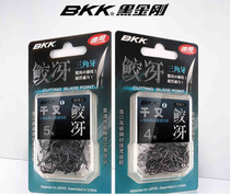 BKK black king kong shark large packaging thousand and barbed imported high carbon steel fish hook fishing hook fishing fishing gear supplies