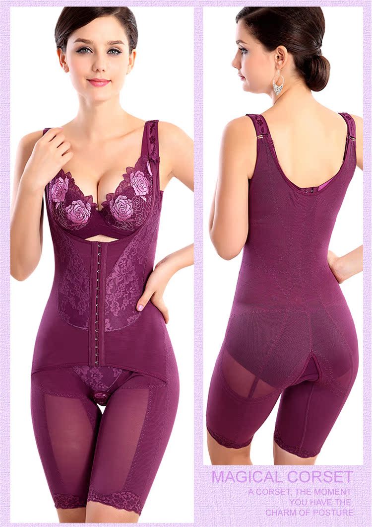 Tingting Yimei corset sau sinh Áo lót bụng Cung điện sức sống từ jumpsuit Quần áo làm đẹp đích thực đồ lót nam
