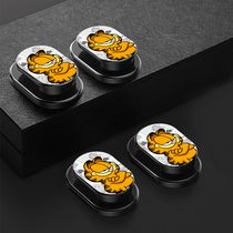 Garfield car adhesive hook car rear seat back car interior supplies sticky multifunctional creative storage seat hook