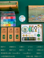 15 кусочков ленты Luo Shenfu+Macaron 24 Grid+зеленый воск 30+ прокладки