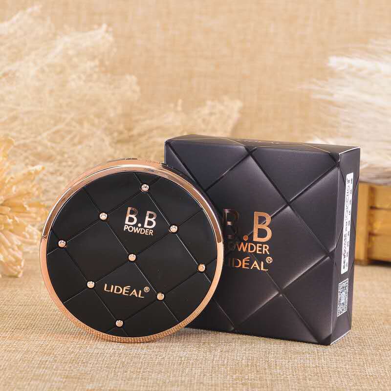 Hearty Moisturizing Double Layer Powder Cake Dry And Wet Dual Purpose Constant Makeup Bicolor BB Powder Cake Flawless Control Oil Constant waterproof