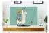 bìa TV 5560 inch TV lớn Haier, Hisense bảo vệ tay áo bông bụi vải truyền hình phong cách Bắc Âu - Bảo vệ bụi