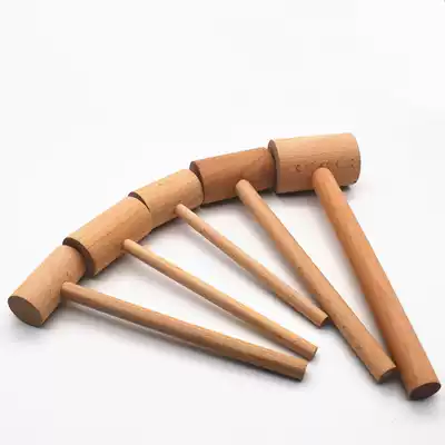 Original design hard gavel wood hammer Wood Wood hammer hand tool knock meat hammer tool hammer tool
