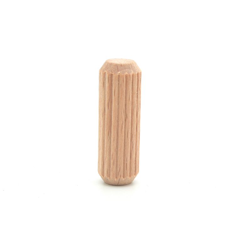 Standard beech wood tenon M8*40 1000 plank connectors log tenon stoppers wood tips wood spikes
