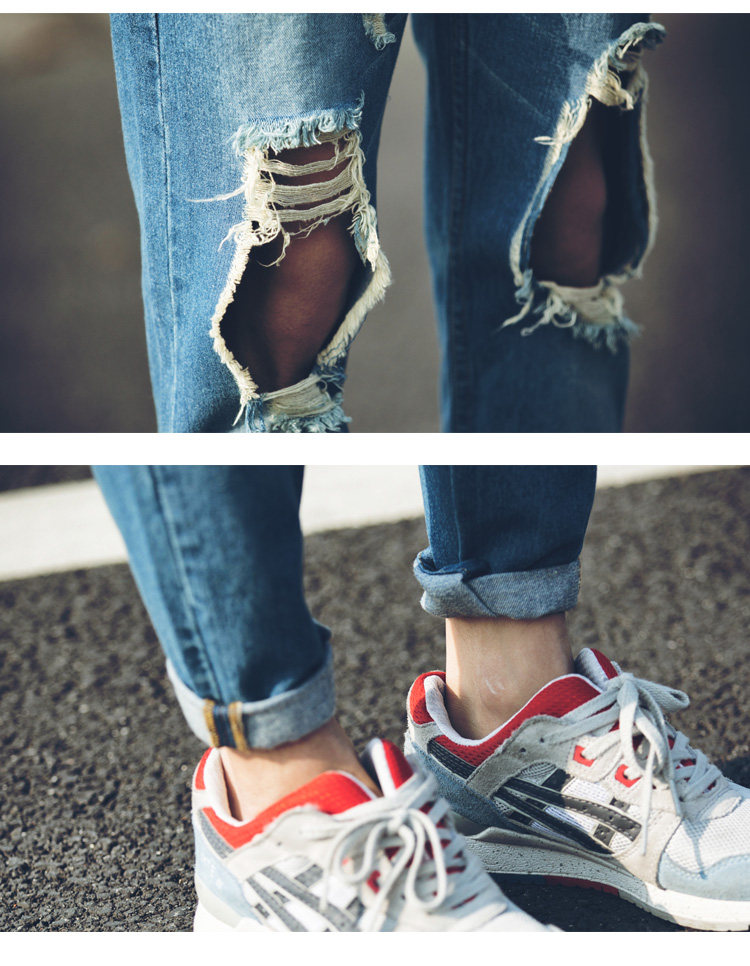 Jeans pour adolescent droite en vrac pour été - Ref 1461984 Image 14