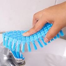 Creative Home Household Goods Bendable Soft Hairbrush Cleaning Brush With Stains Brush With Wall Corner Bathtub Brush