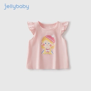 【jellybaby】2024新款女童短袖