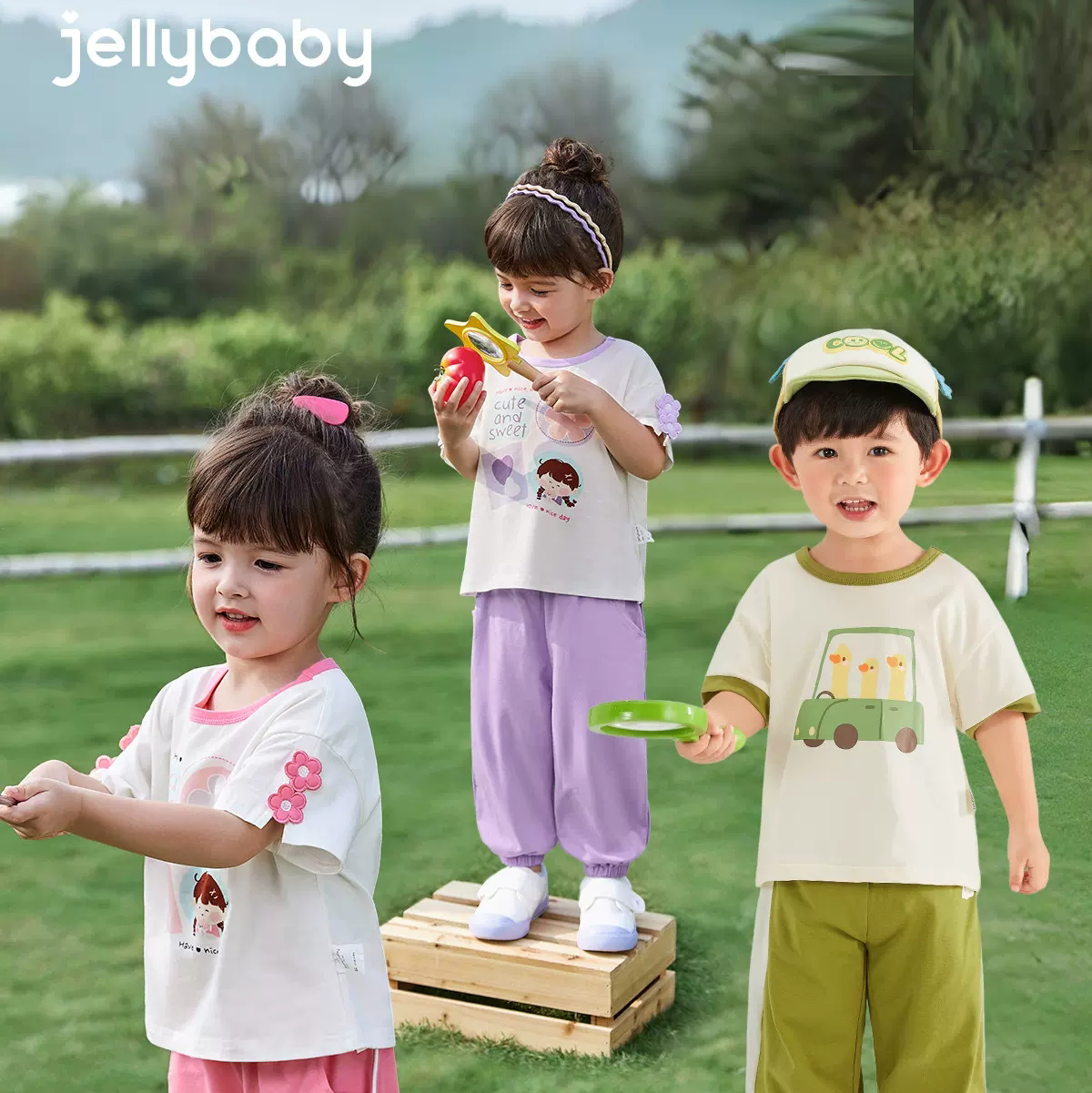 【jellybaby】夏季儿童运动套装