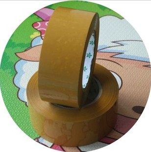 Limited Time Promotion Crown Credibility Full 100 Yellow Glue Bandwidth 5CM Long 150 m Packaging Adhesive Tape Seal Carton Glue