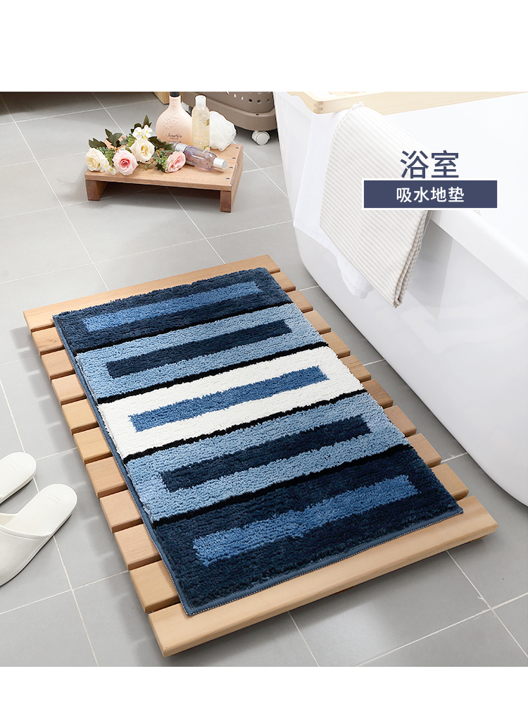Thảm cửa phòng tắm cửa nhà thấm nước pad cửa nhà vệ sinh mat phòng tắm mat phòng tắm mat - Thảm sàn thảm gai nhựa