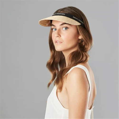 HELEN KAMINSKI Плетеный летний пляжный ободок, защита от ультрафиолета