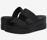 Crocs Летние босоножки, комфортные повседневные мюли на танкетке на каблуке