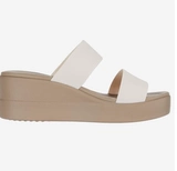 Crocs Летние босоножки, комфортные повседневные мюли на танкетке на каблуке