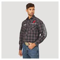 Рубашка мужская wrangler/威格男士新款纯色休闲给咱长袖简约舒适正品360283 Wrangler/360283