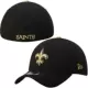 NFL nam NFL nam bóng chày Mũ thể thao Cổ điển thêu màu đen New Orleans Saints Huấn luyện thở chính hãng 1706665 - Mũ thể thao