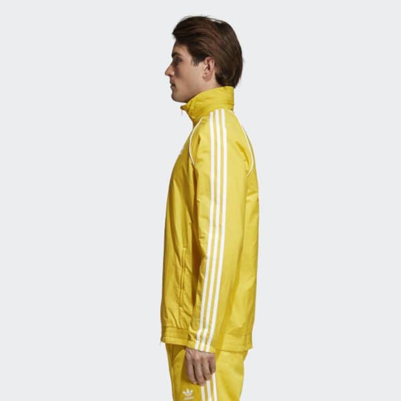 Желтая ветровка adidas 2020