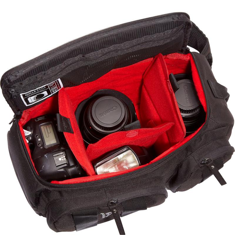 Mỹ thư trực tiếp GOLLABAGS CT39-259937 nam trở lại đa chức năng nhỏ ngoài trời túi máy ảnh túi máy ảnh vintage