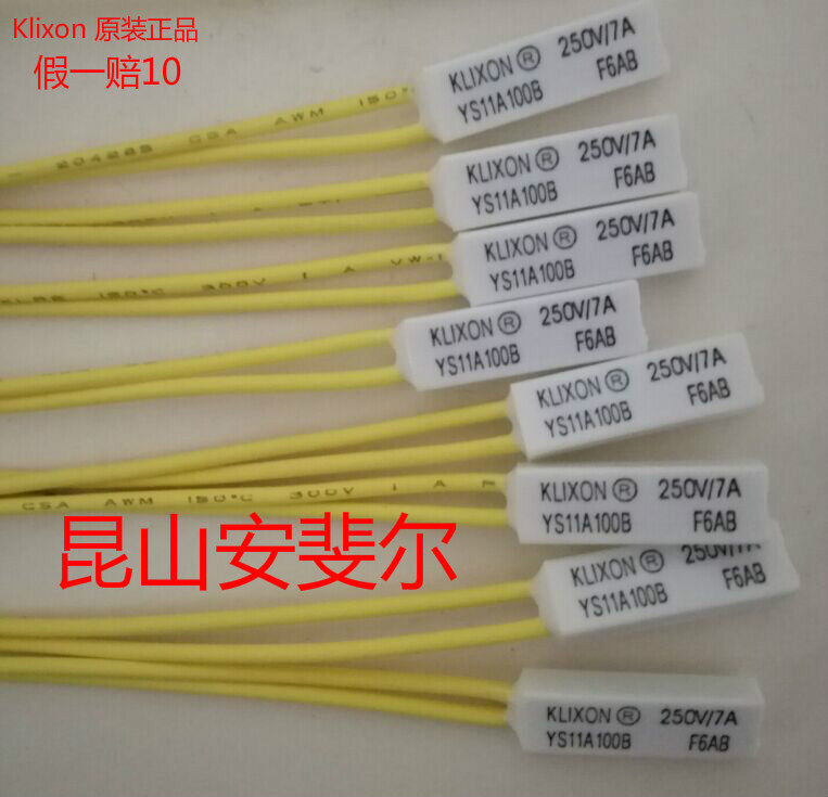 Texas Instruments Klixon-YS11A100B Temperature Protector Lithium Battery Protector Temperature Switch