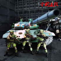 Dark source Russian army three-person squad depression camouflage version 3 75-inch movable military soldier special forces JOYTOY