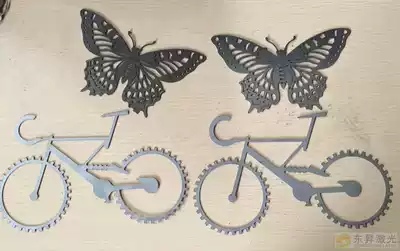 Stainless steel metal craft gift decoration butterfly decoration decoration Laser cutting stainless steel handmade boutique butterfly