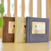 Baby photo book custom photo album This commemorative album is printed into a register of childrens growth record making as a book and numbness