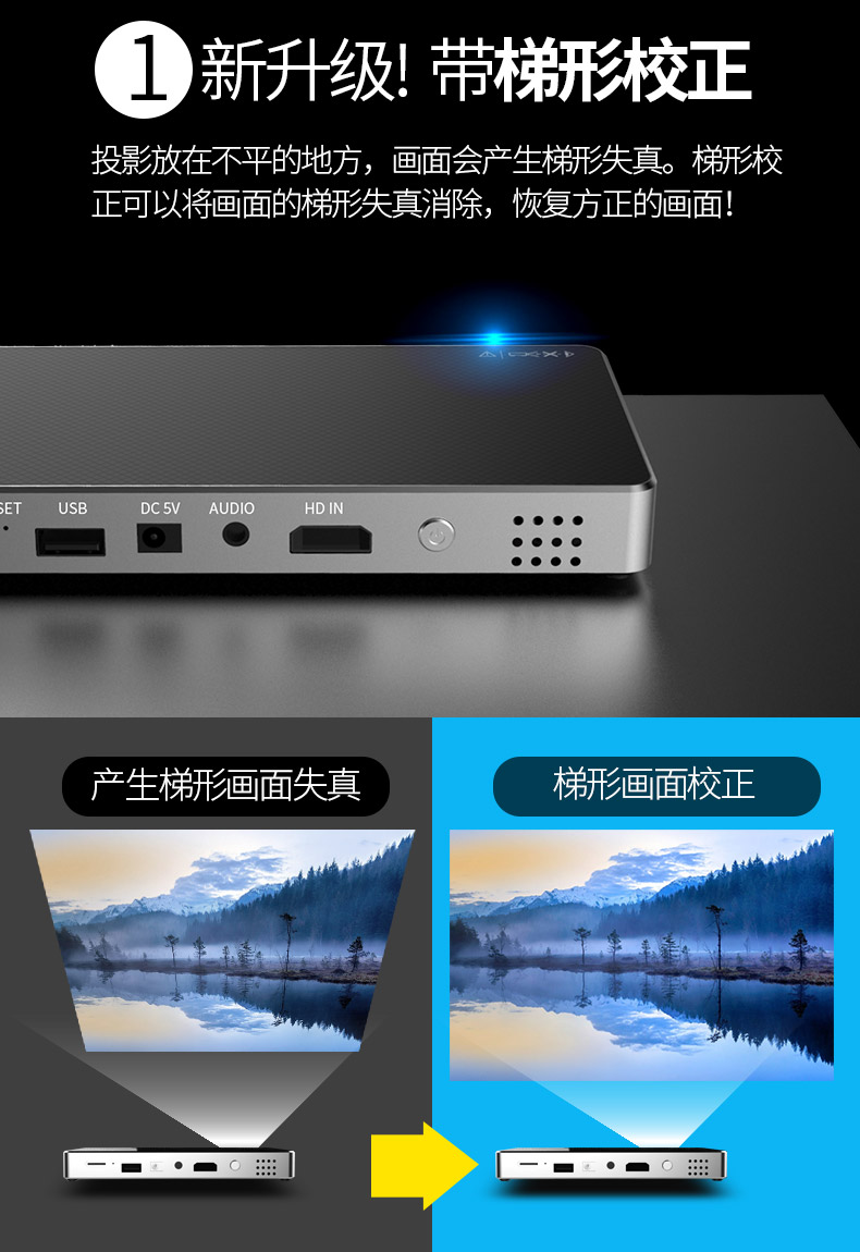 Máy chiếu sáng X2 pico máy chiếu gia đình HD mạng không dây thông minh mini cầm tay điện thoại gia đình máy chiếu