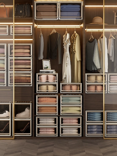 Ящик для хранения, прозрачная коробка для хранения, пластиковая коробочка для хранения