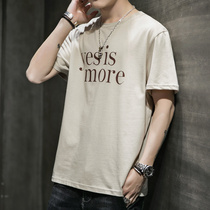 Antarctic 2020 short sleeve T-shirt summer Korean version of new trend mens fashion personality T-shirt students on clothes c