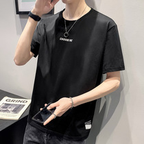 Antarctic people 2020 new fashion brand mens short-sleeved t-shirt mens fashion spring and summer half-sleeved top clothes mens t-shirt C