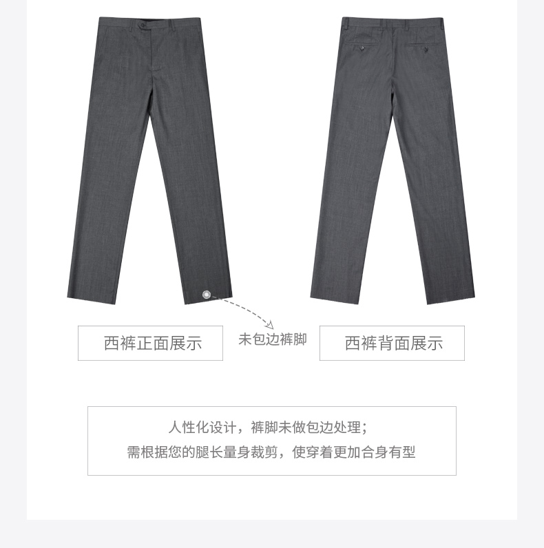 Suit nam phù hợp với len màu xám kinh doanh phù hợp với bộ đồ mỏng Chú rể thắt nút đám cưới tốt nhất người đàn ông ăn mặc chuyên nghiệp - Suit phù hợp đồ vest nam