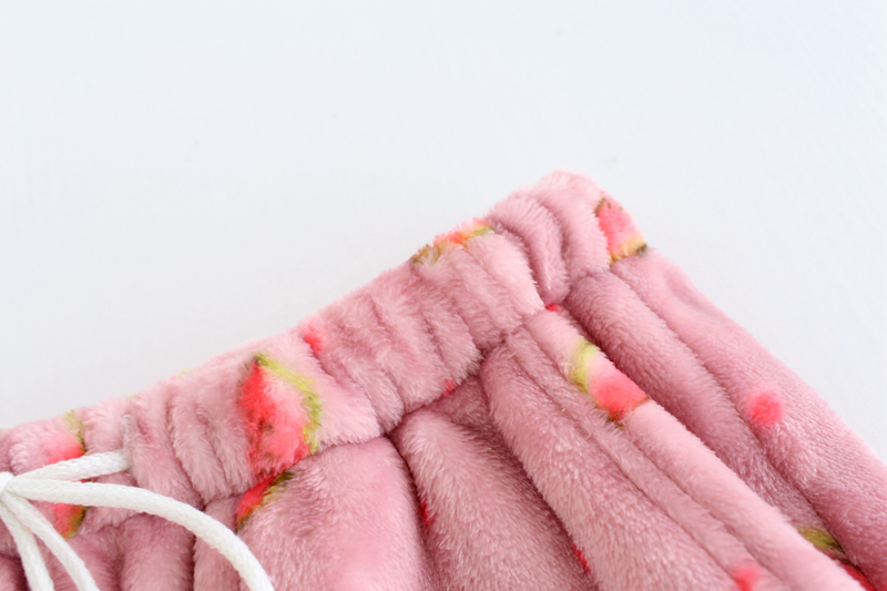 Mùa đông nữ flannel san hô lông cừu nhà quần Pajama phụ nữ Mùa thu và mùa đông ấm áp sống quần lỏng tăng dày quần ngủ nam