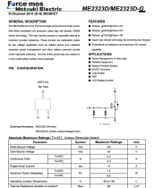Brand new original ME2323D supply original new 20V4 2A Japanese Pine Field effect tube P channel MOS tube