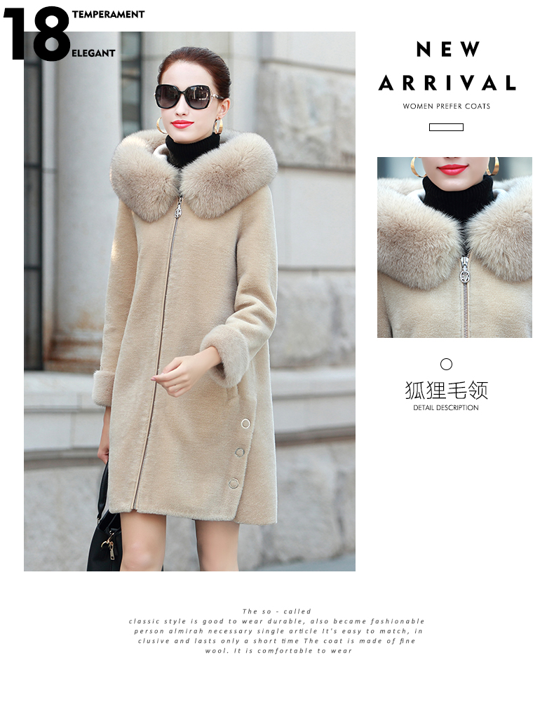 Manteau de fourrure femme      - Ref 3175150 Image 8