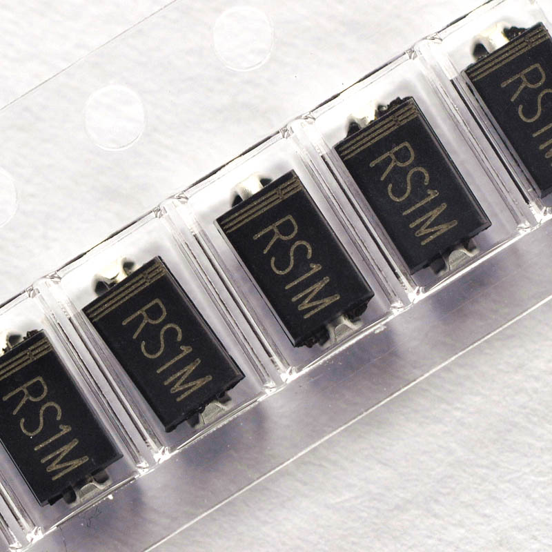 Soda) patch quick recovery diode RS1M FR107 1000V 1A rectified diode (100) 