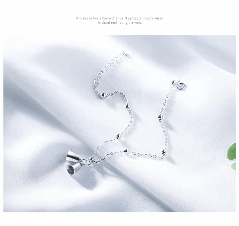 Bracelet de cheville Femme en Argenterie - Ref 3102355 Image 14