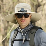 Дорожный летний ультрафиолетовый вентилятор для рыбалки на солнечной энергии, защита от ультрафиолета