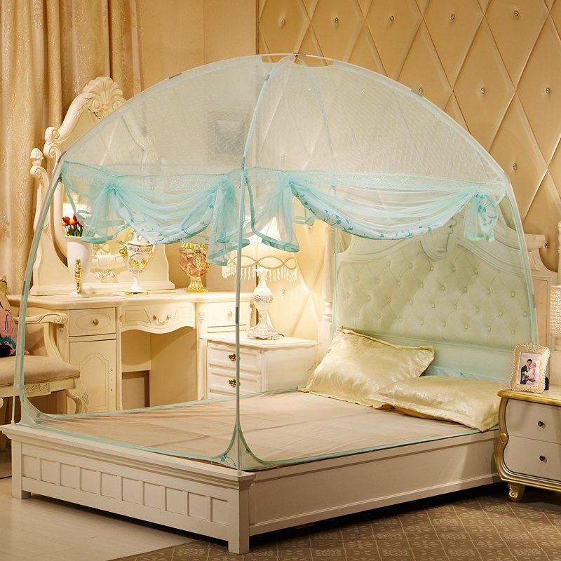 Mongolian yurt mosquito net three doors 1 8m bed 1 5m meter double single student dormitory all surrounded by household tents