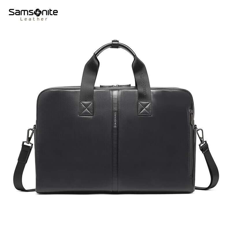 Samsonite Luggage Bag Business Fashion Large Capacity Men's Multifunctional Travel Bag Handbag Np7 Black