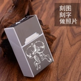 Портсигар, портативная мужская переносная креативная ультратонкая зажигалка с usb-зарядкой