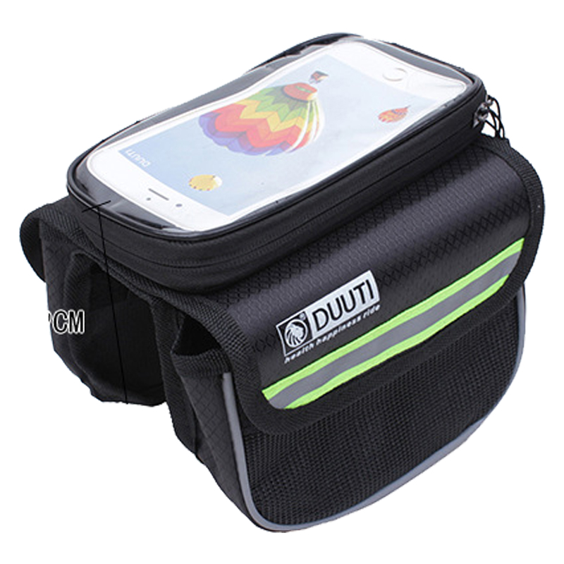 Mountain bike beam bag Tube bag Station wagon Saddle bag Riding equipment Mobile phone bag Reflective edging bicycle bag