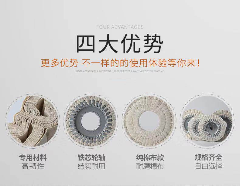 Колесо затвора 全自动半自动封边机抛光轮布轮木工南兴极东华力豪迈封边机配件 Other